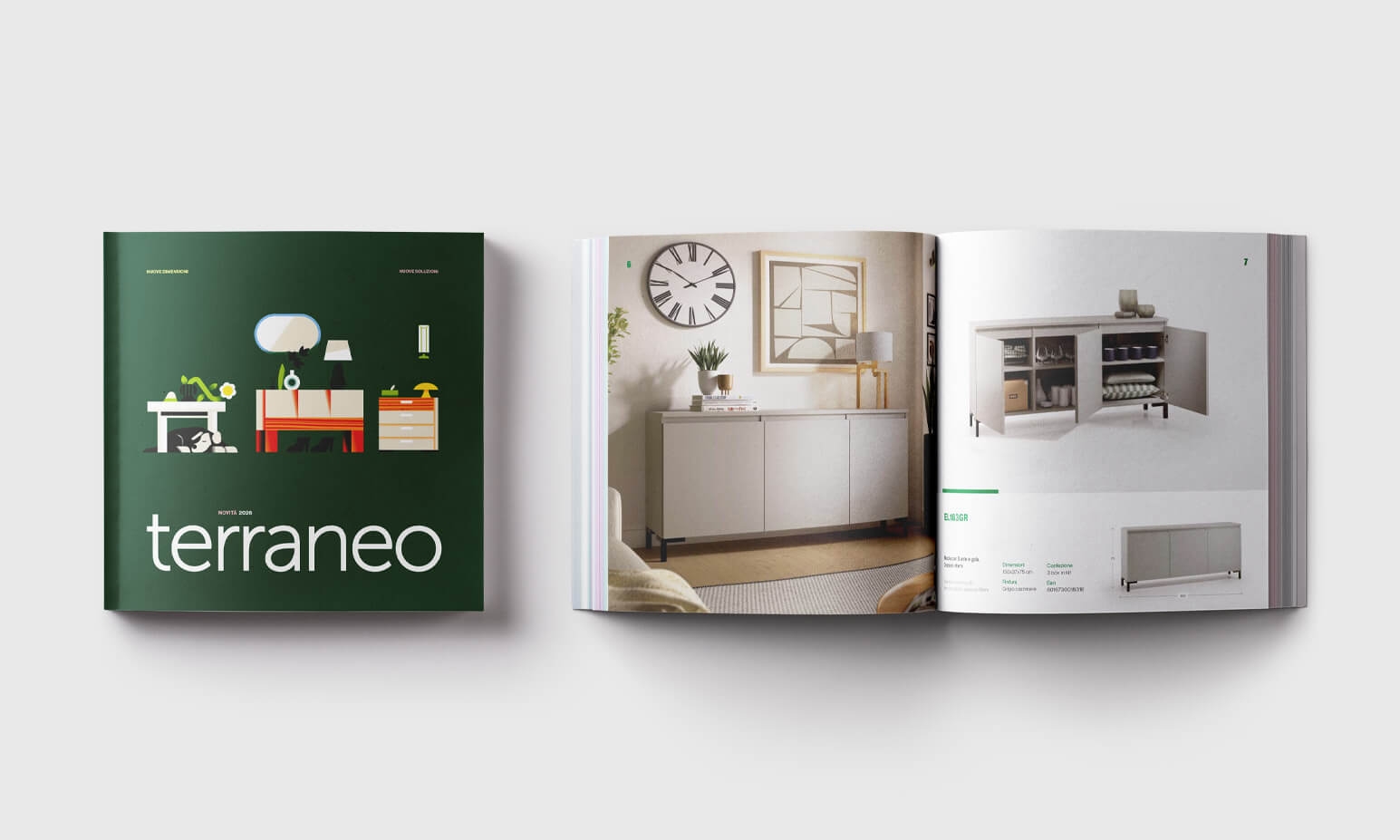 Novità mobili in kit 2026: soluzioni funzionali, nuove profondità e finitura Grigio Cashmere