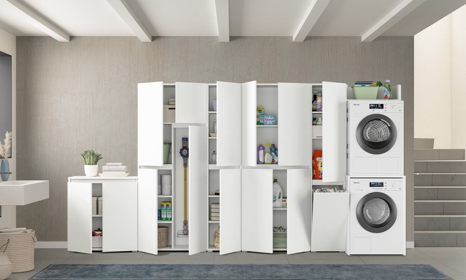 Laundry modular system | Terraneo