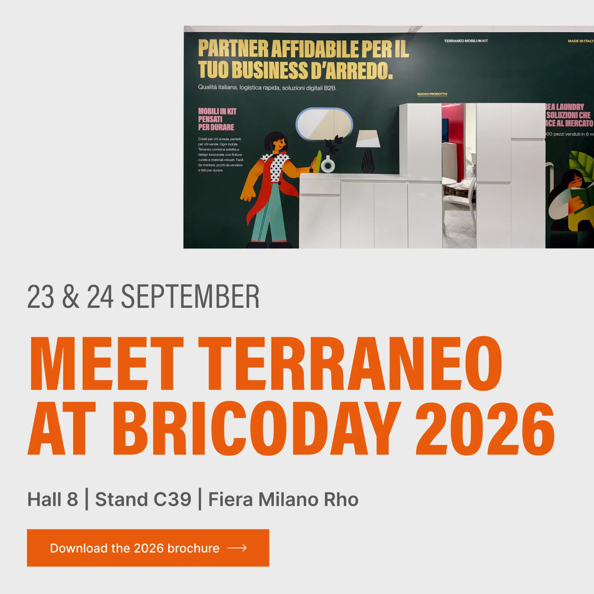 Meet Terraneo at Bricoday 2026