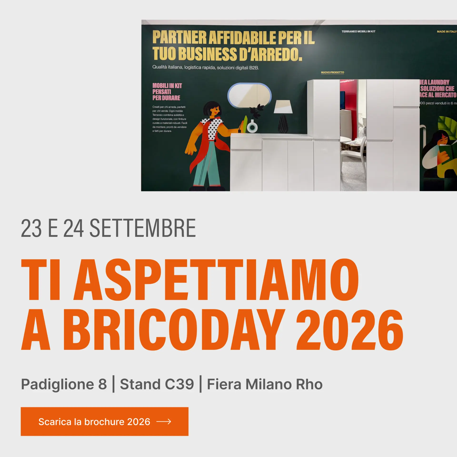 Ti aspettiamo a Bricoday 2026