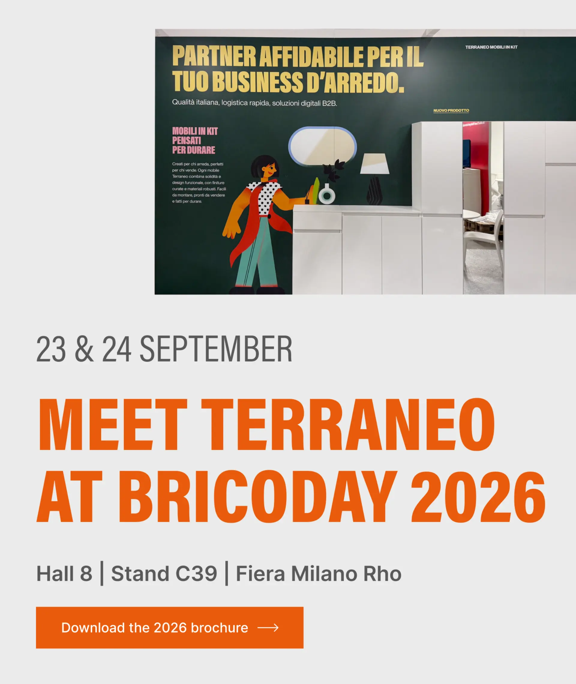 Meet Terraneo at Bricoday 2026
